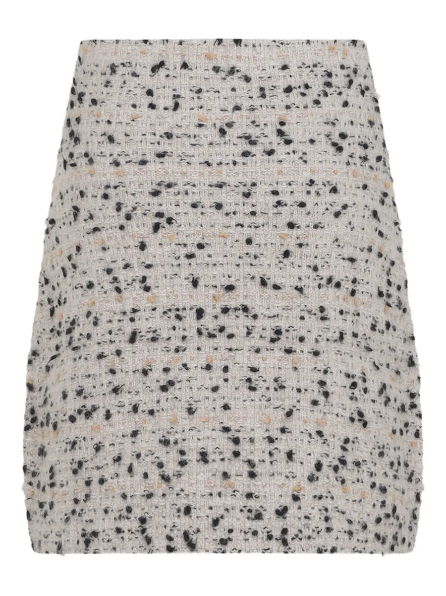 Fabiana Filippi Virgin Wool 45% skirt in ecru