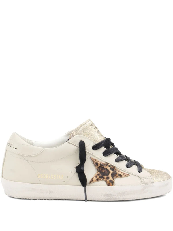 Golden Goose Calf Leather 75% sneaker in off-white
