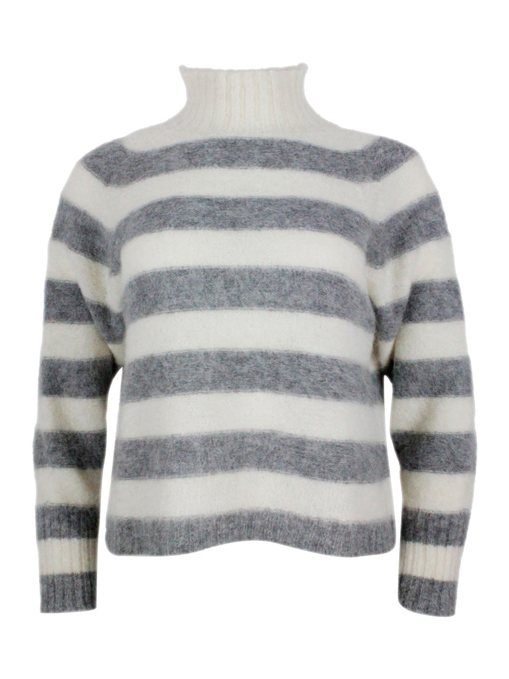 Antonelli Firenze Sweaters Bianco - Grigio 78wp 22pa