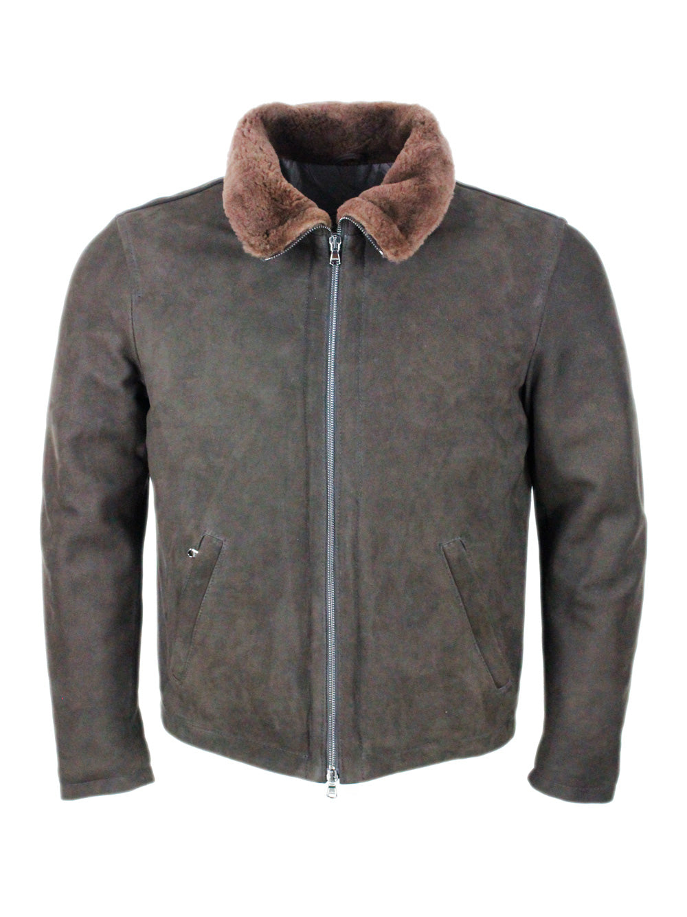 Barba Napoli Jackets Brown 100le