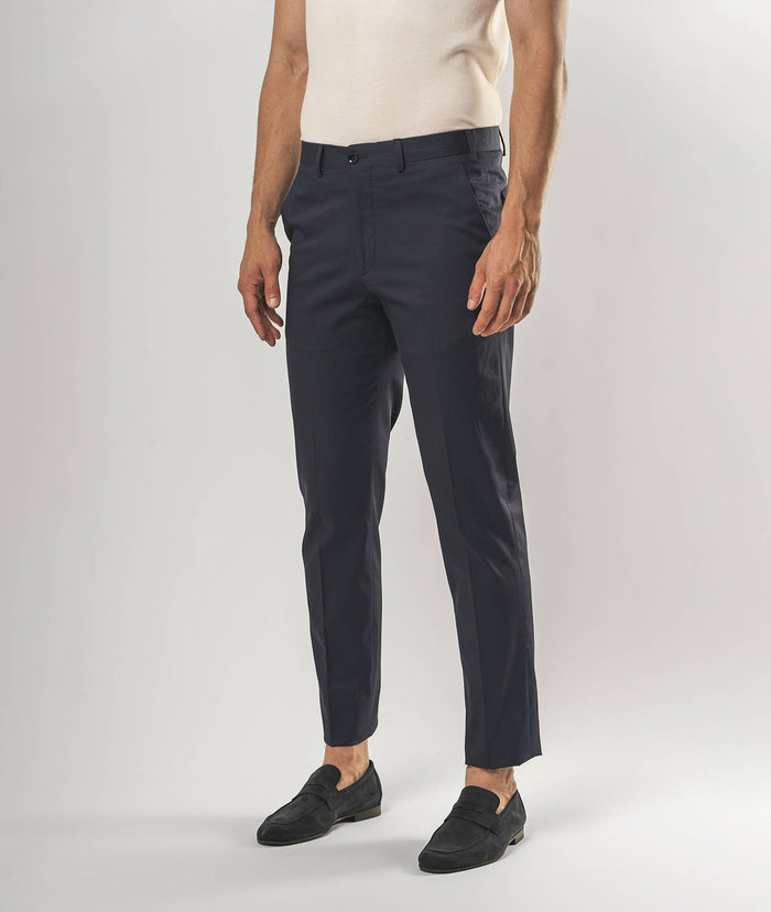 Cotton Trousers Lima Blue Sportswear