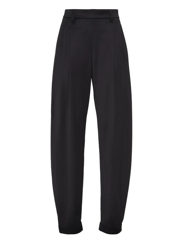 Brunello Cucinelli Virgin Wool 98% trousers in black
