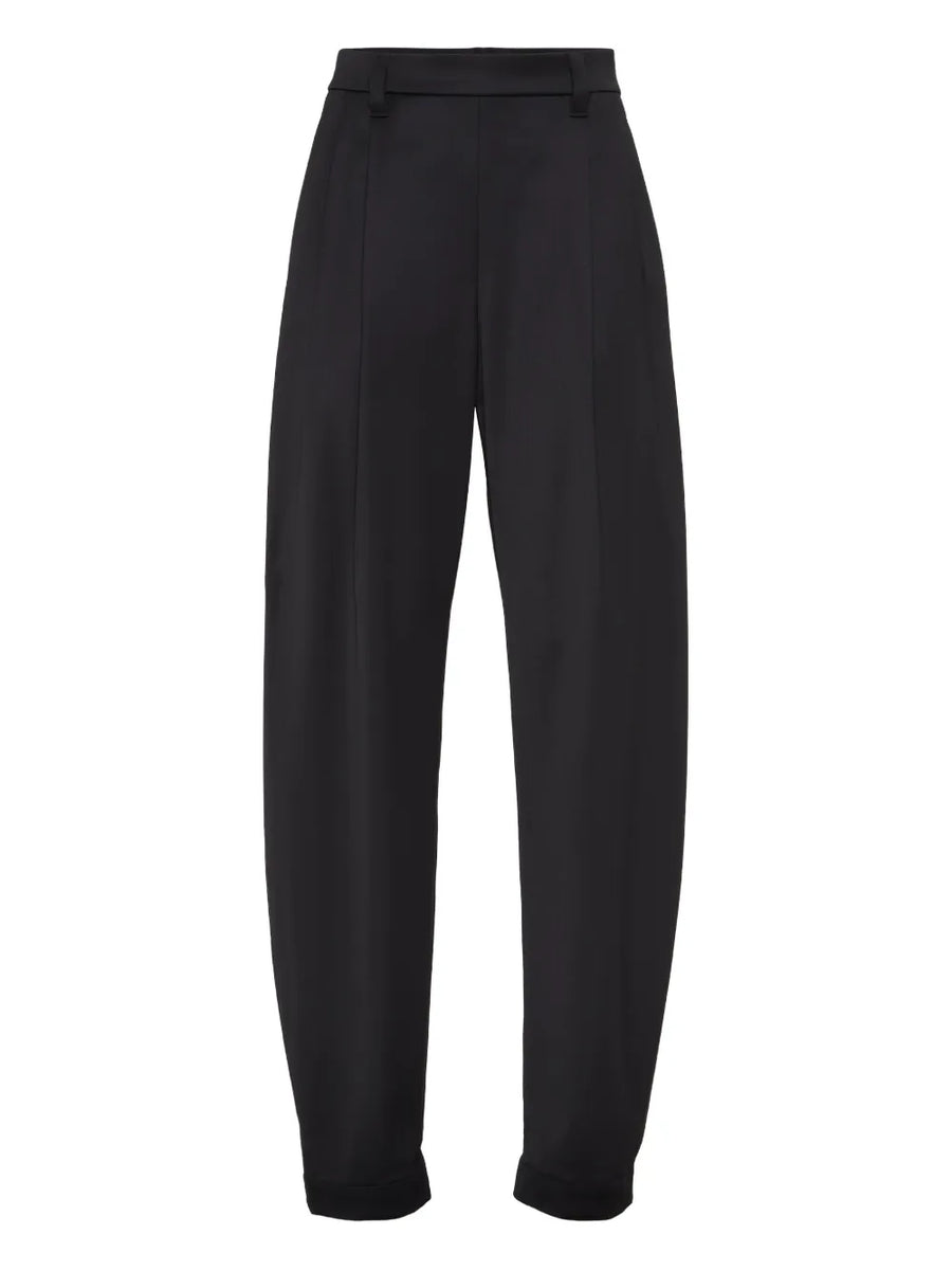 Brunello Cucinelli Virgin Wool 98% trousers in black