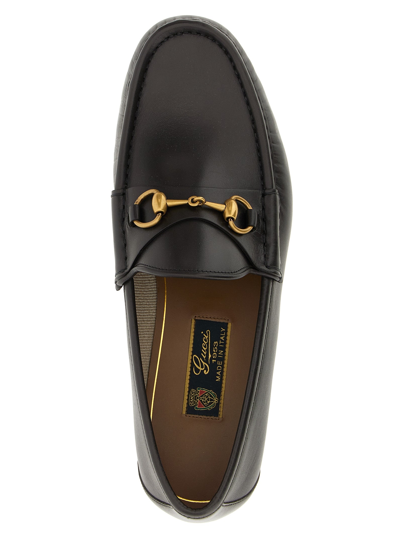Horsebit 1953 loafers Brown Calfskin Leather (bos Taurus)