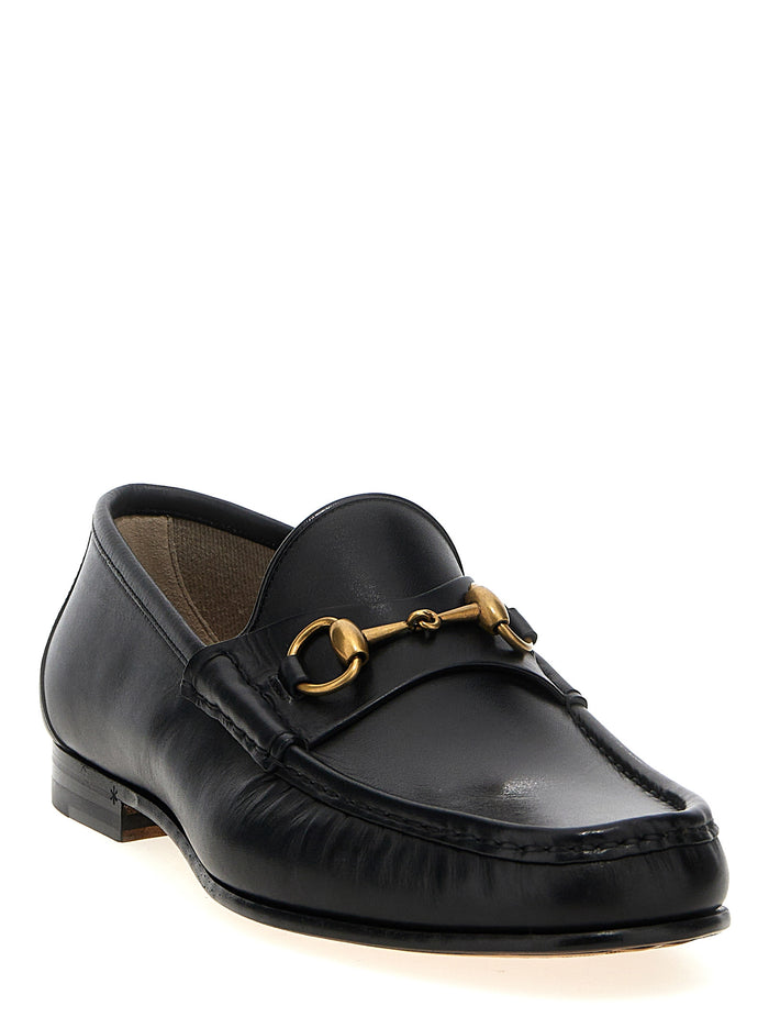 Horsebit 1953 loafers Black Calfskin Leather (bos Taurus)