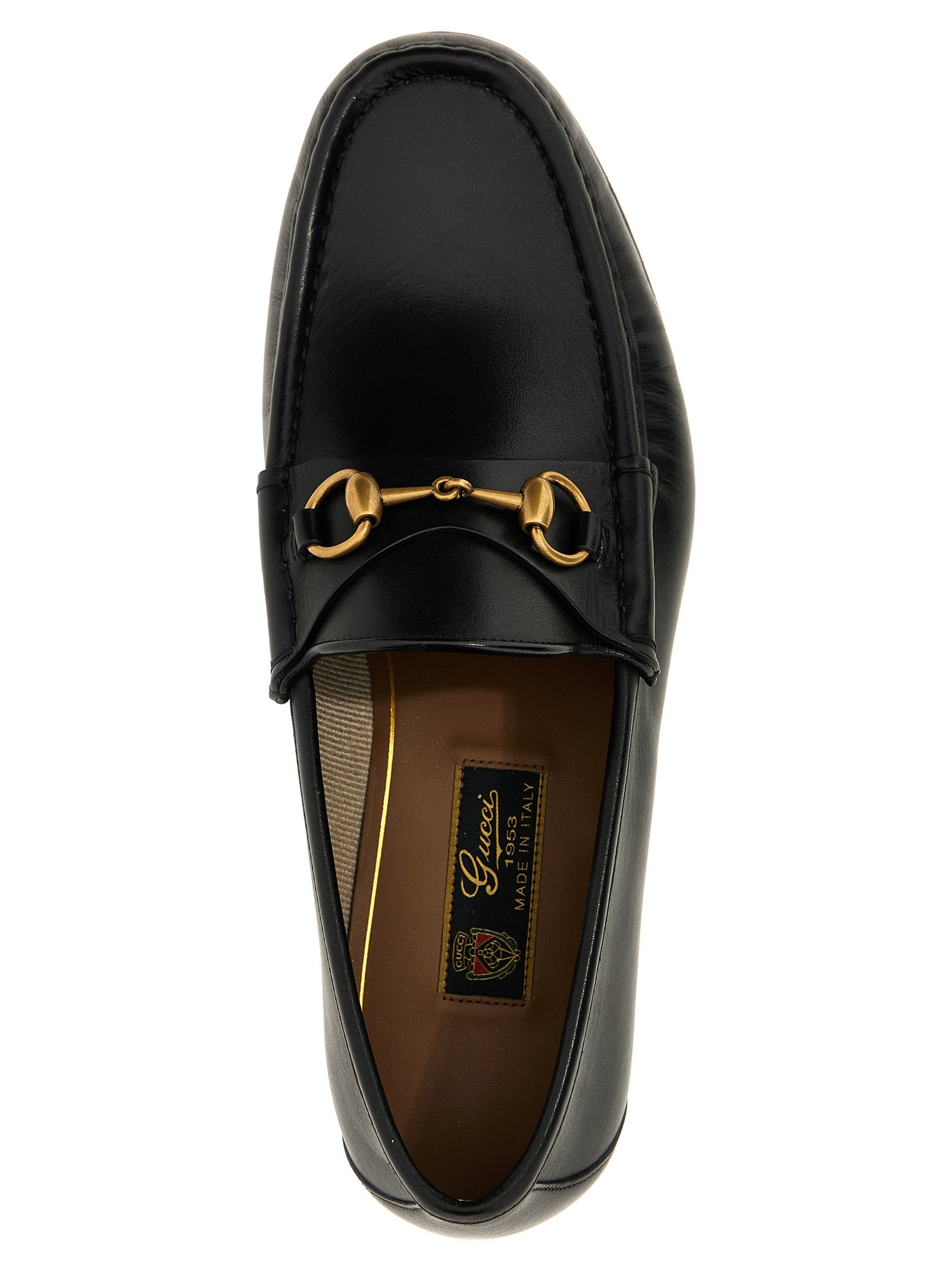 Horsebit 1953 loafers Black Calfskin Leather (bos Taurus)