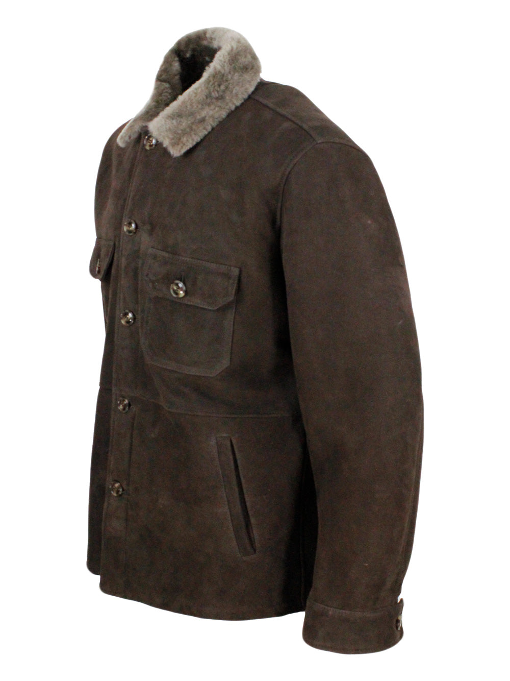 Barba Napoli Jackets Brown 100le