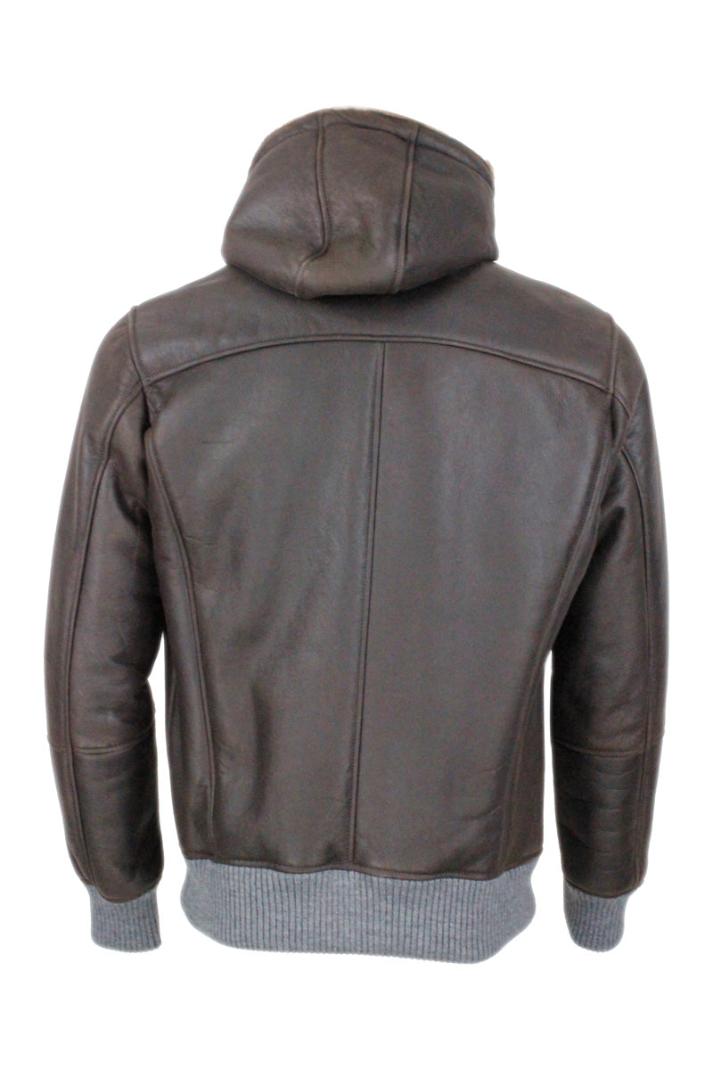 Barba Napoli Jackets Brown 100le