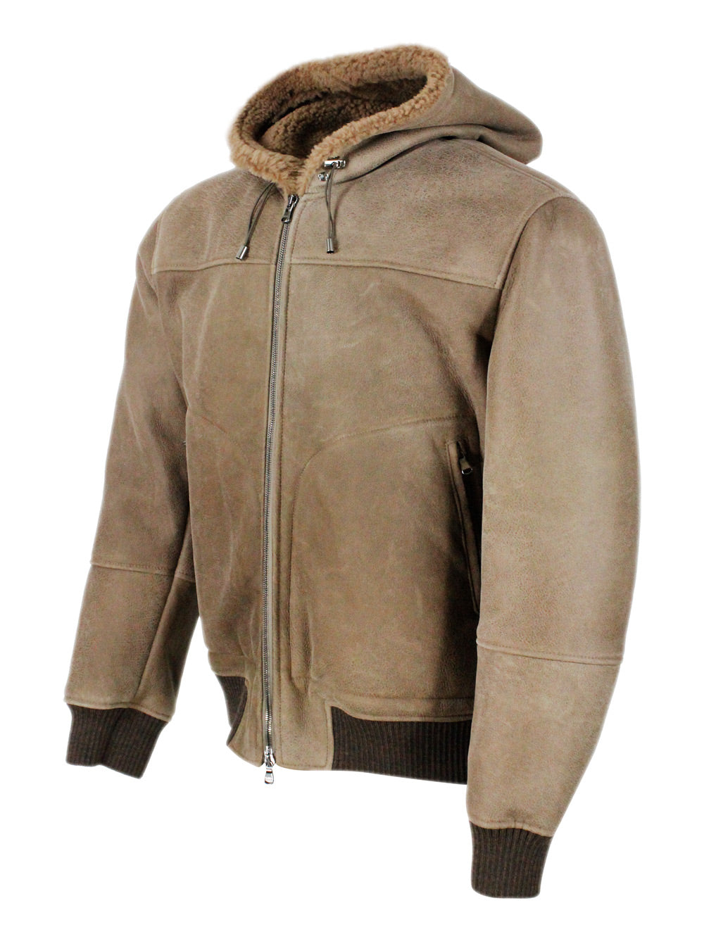Barba Napoli Jackets Lana Brown 100le