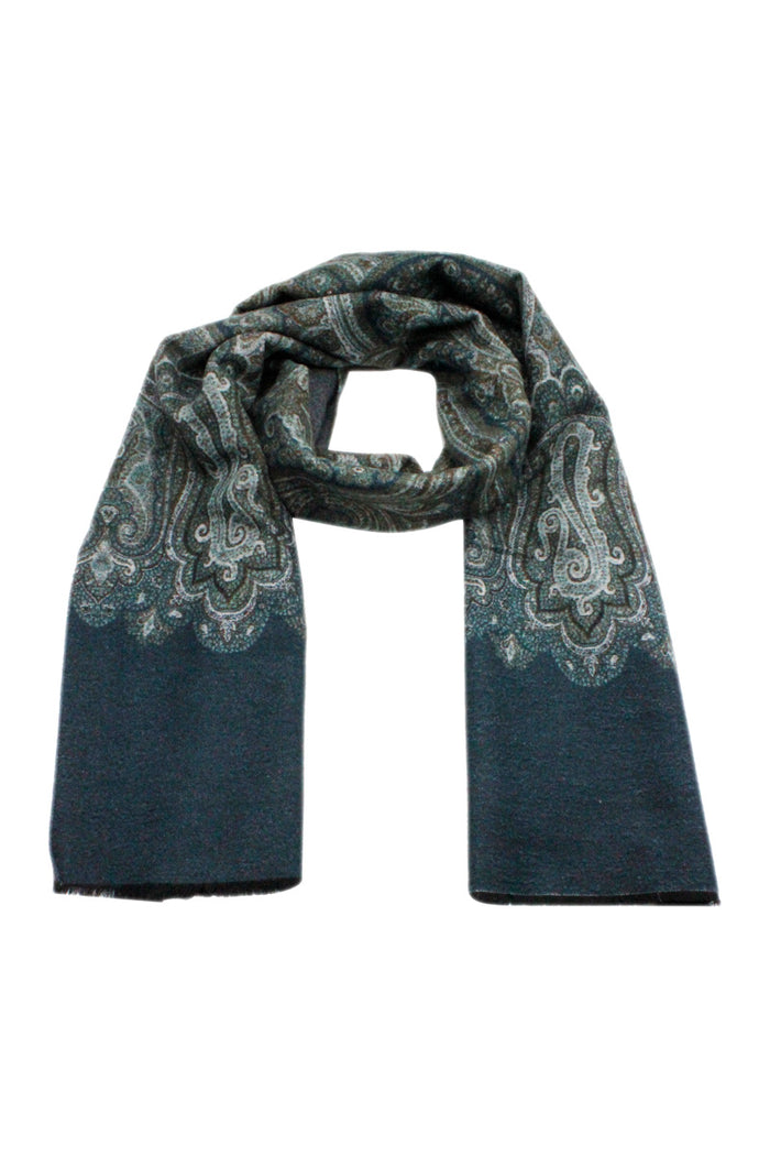 Kiton Scarfs Green 100se