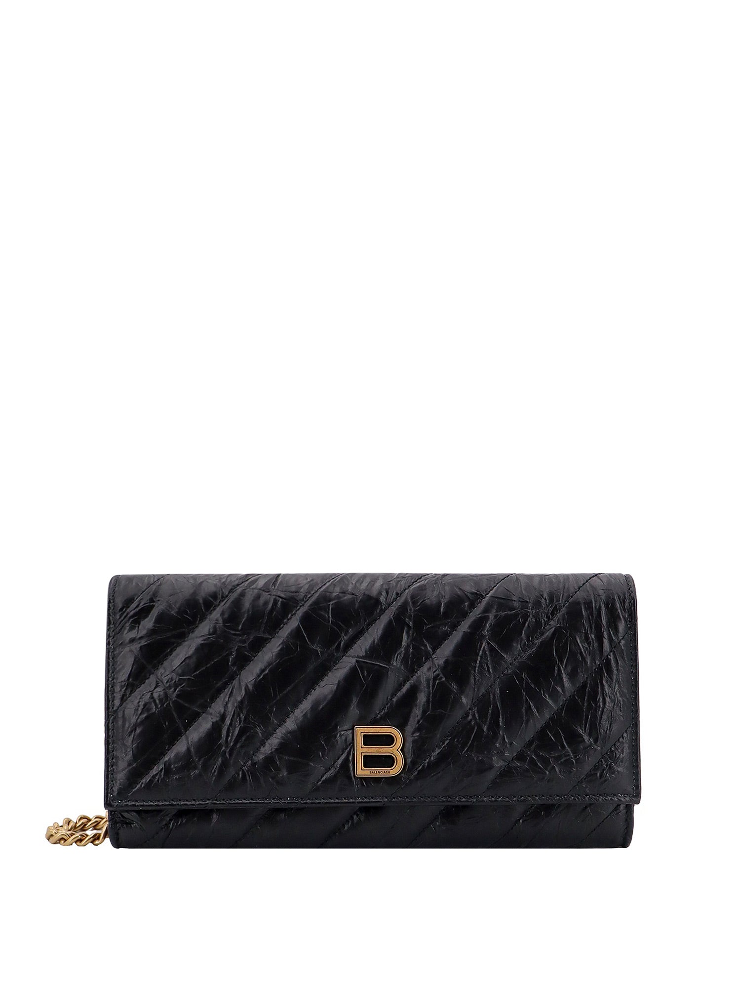 Balenciaga Wallets Black Pelle