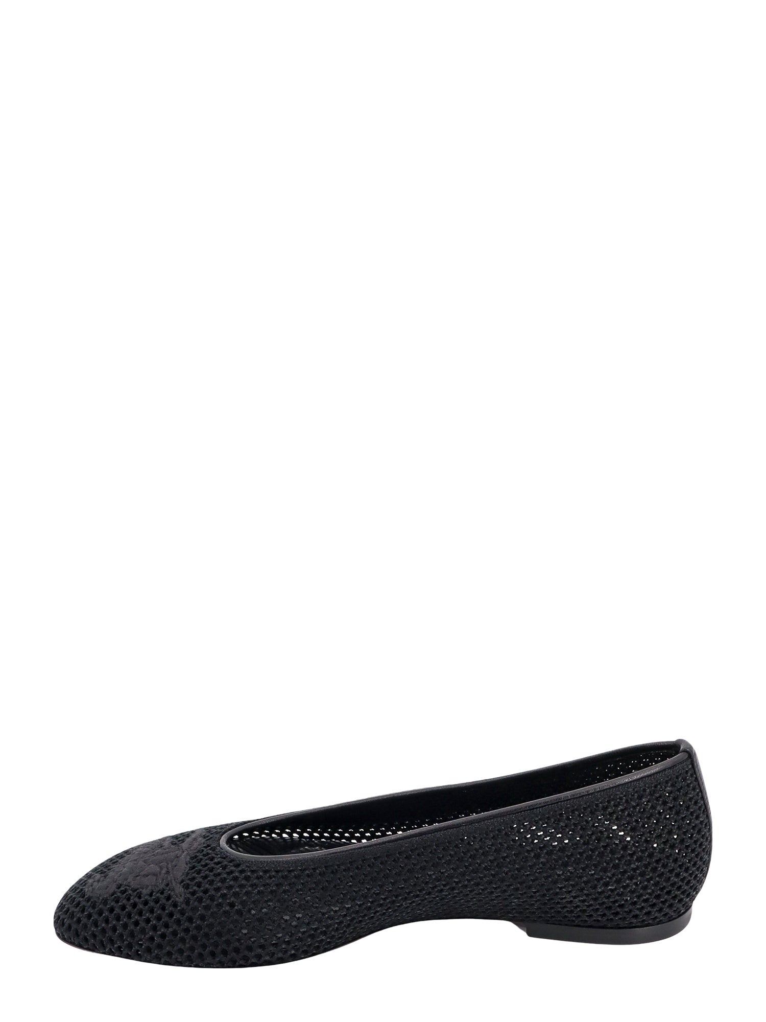 Burberry Flat shoes Black Mesh
