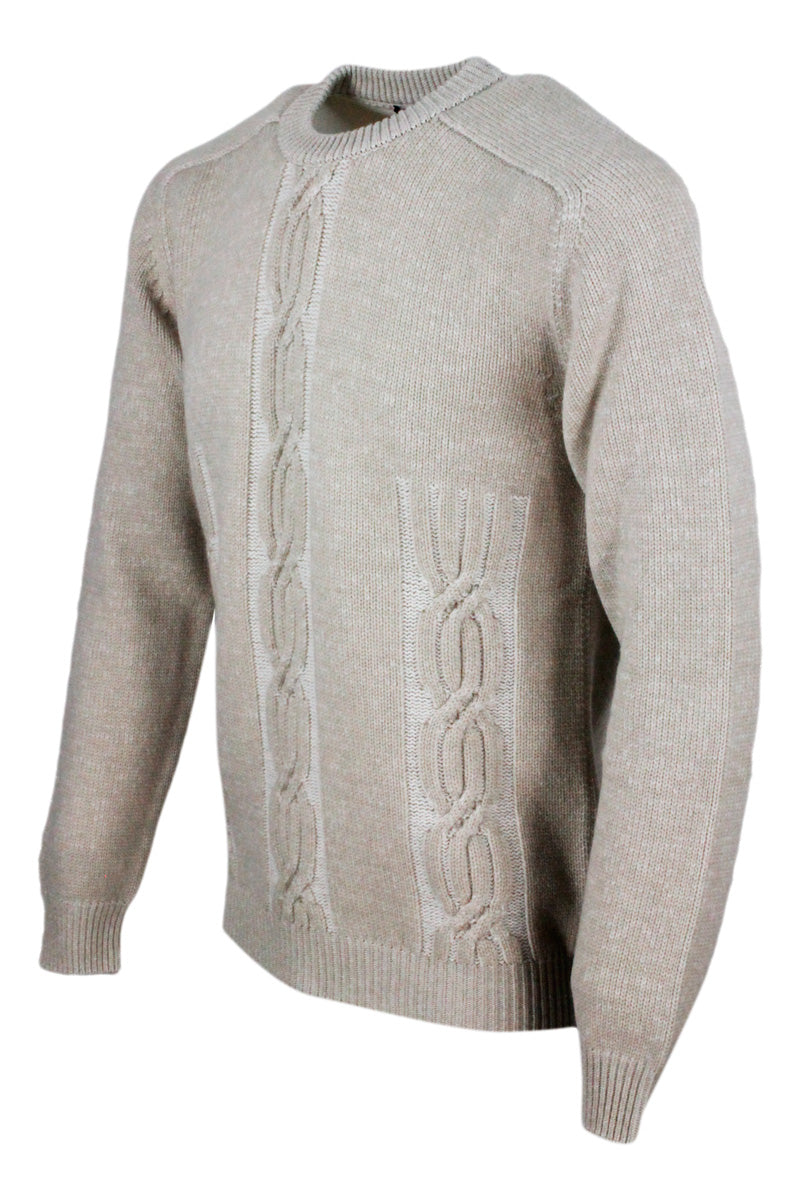 Kiton Sweaters Ivory 100ws