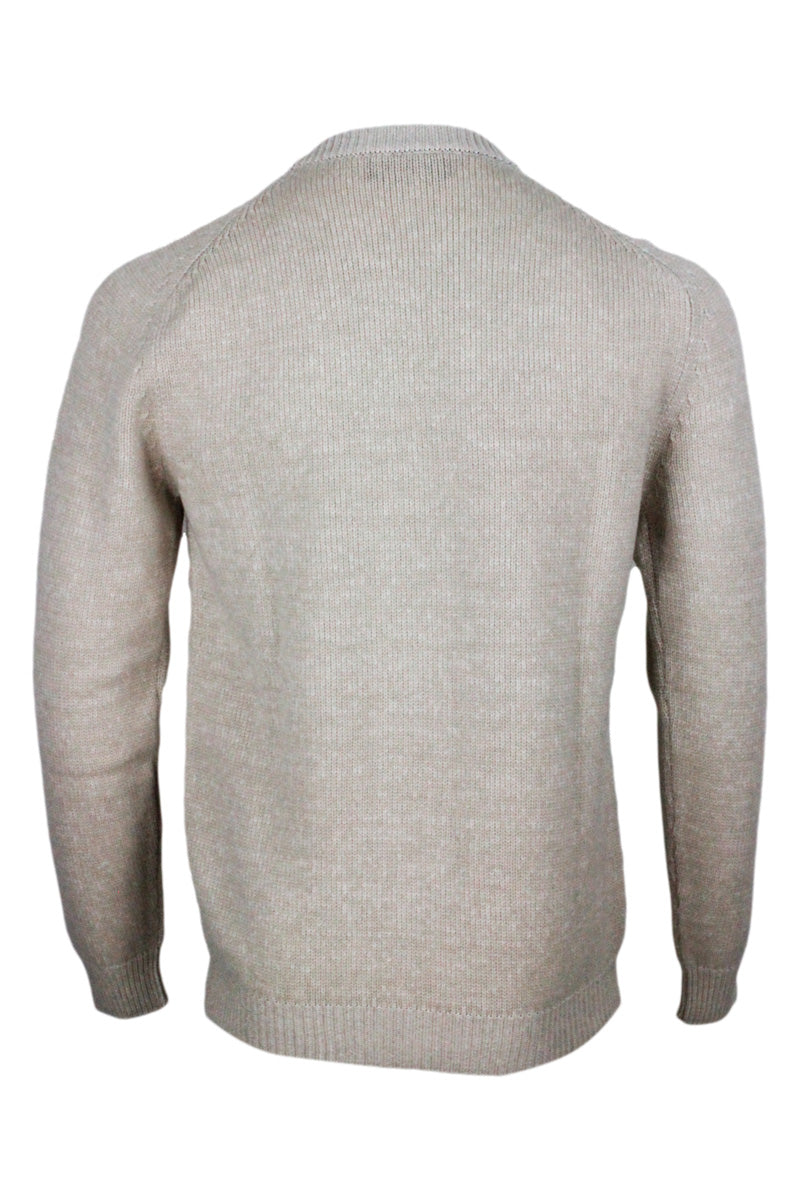 Kiton Sweaters Ivory 100ws