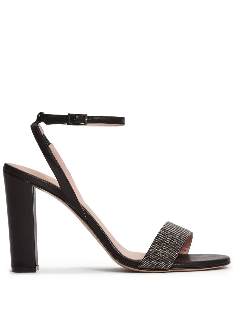 Fabiana Filippi Calf leather sandal in black