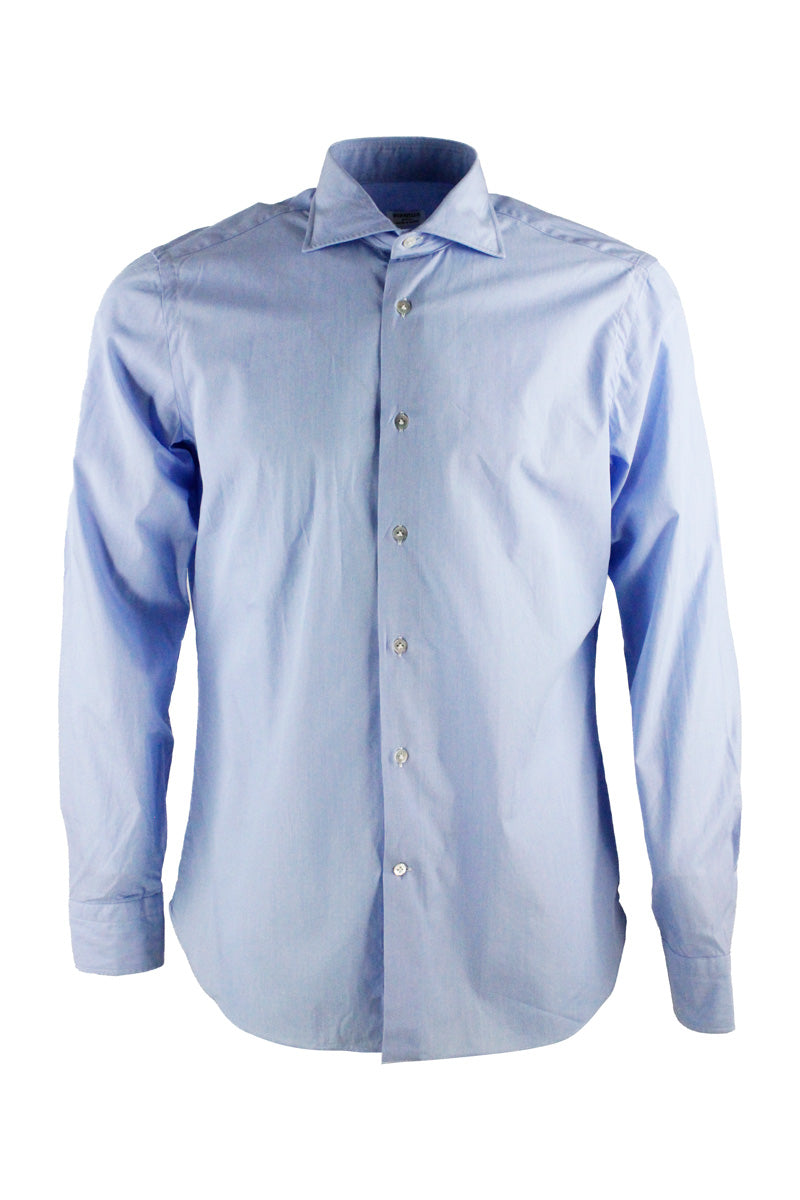Borriello Shirts Light Blue 100co