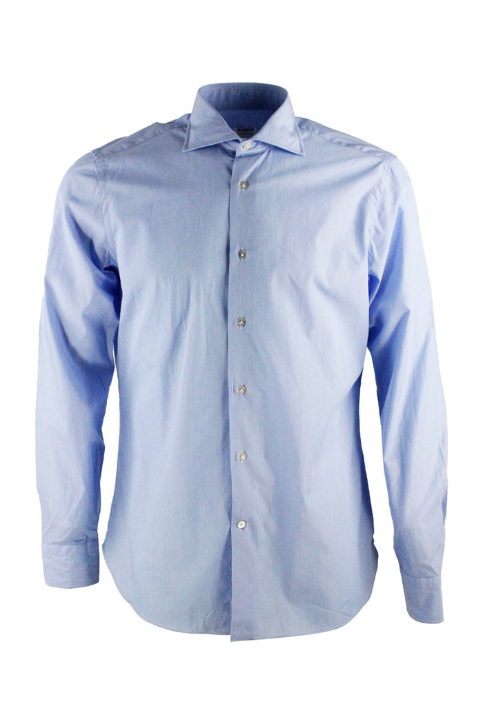 Borriello Shirts Light Blue 100co