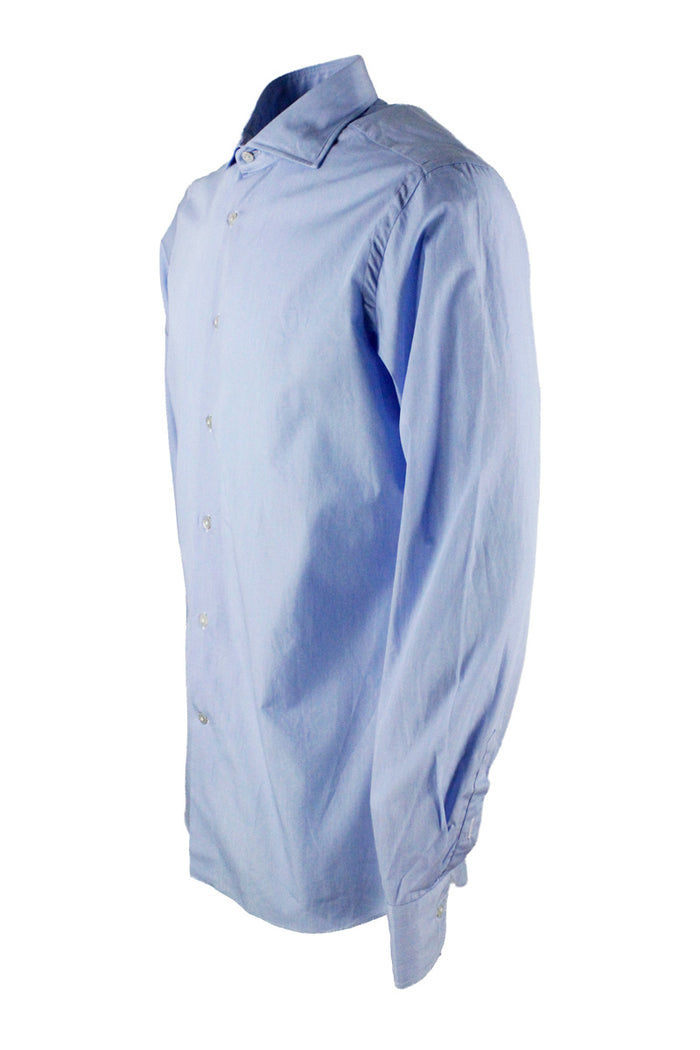 Borriello Shirts Light Blue 100co