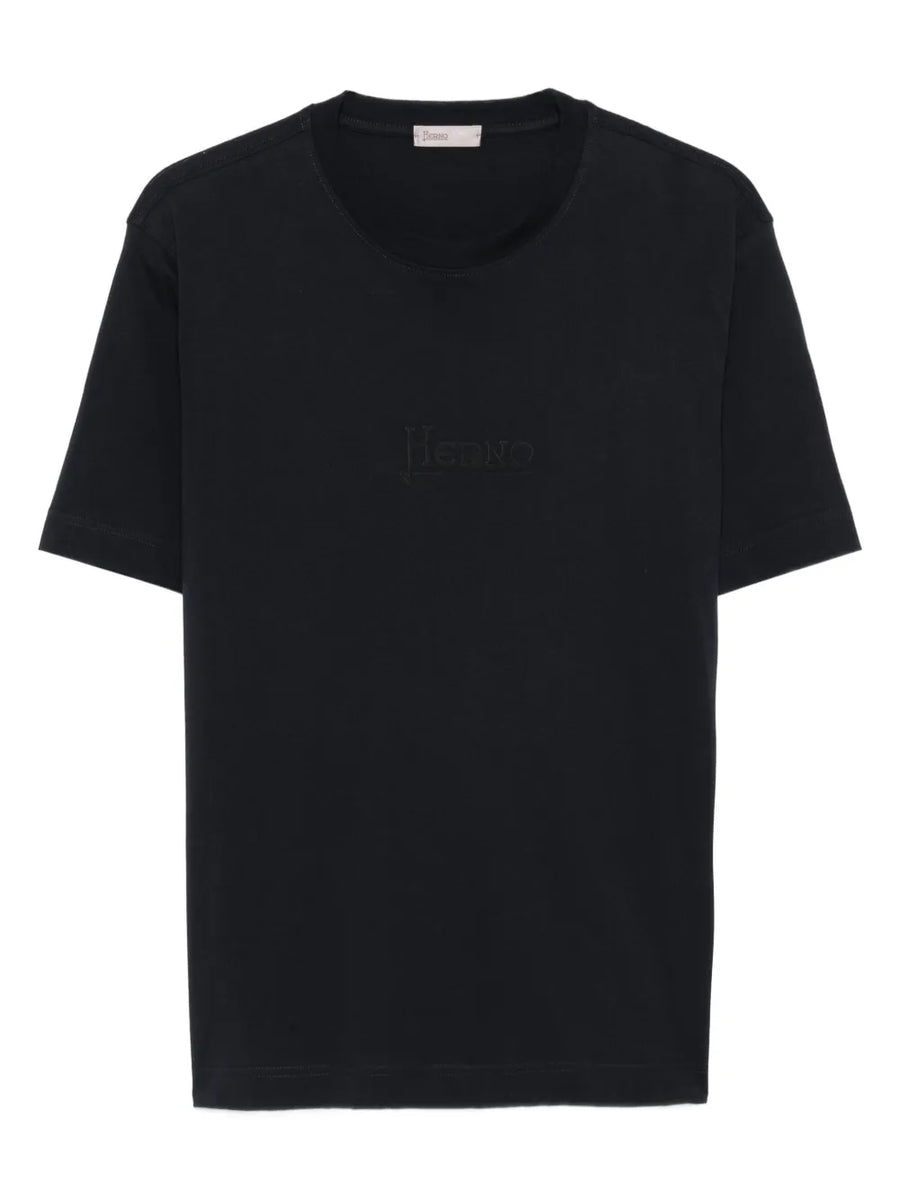 Herno Cotton 100% t-shirt in black