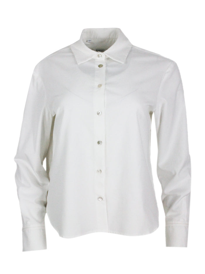Barba Napoli Shirts White 100co