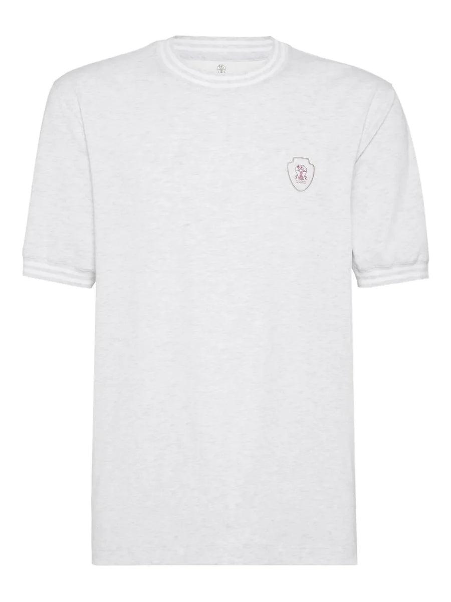 Brunello Cucinelli Cotton 100% t-shirt in white