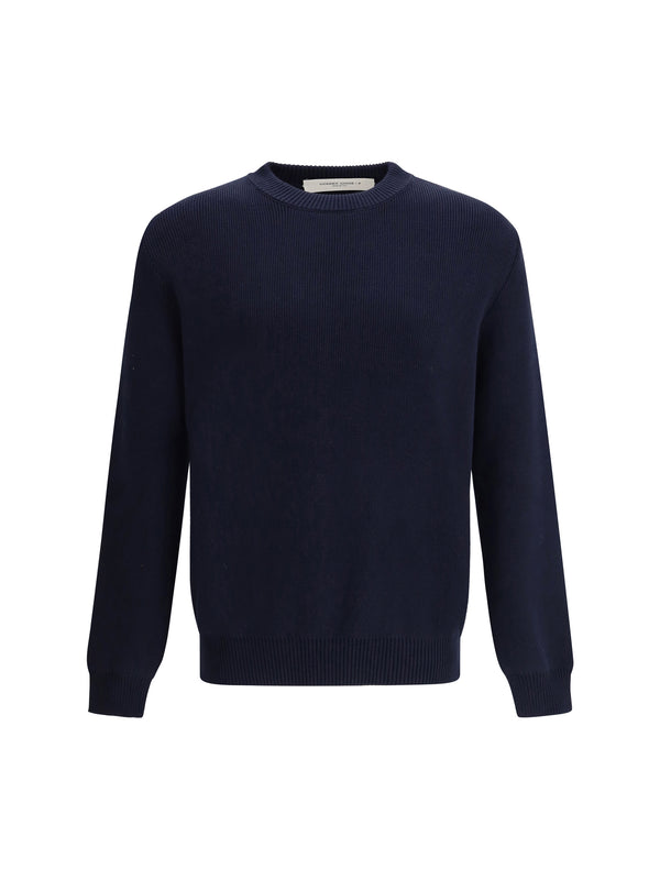 Golden Goose 96% Cotton; 3% Nylon; 1% Elastane sweater in navy