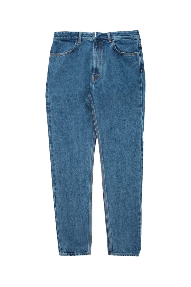 Givenchy Slim Fit 5 Pocket Trousers_indigo Blue Clothing