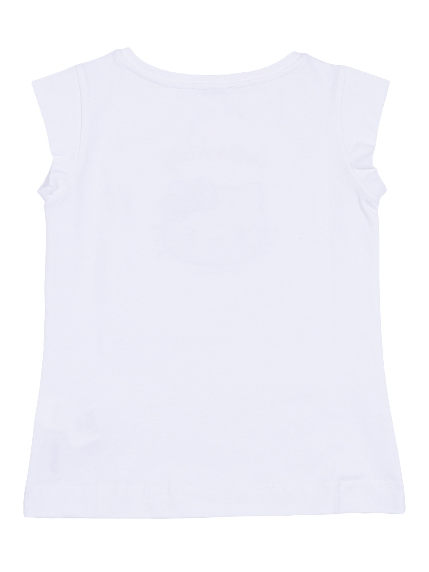 JERSEY T-SHIRT White Cotton Elastane Short Sleeves