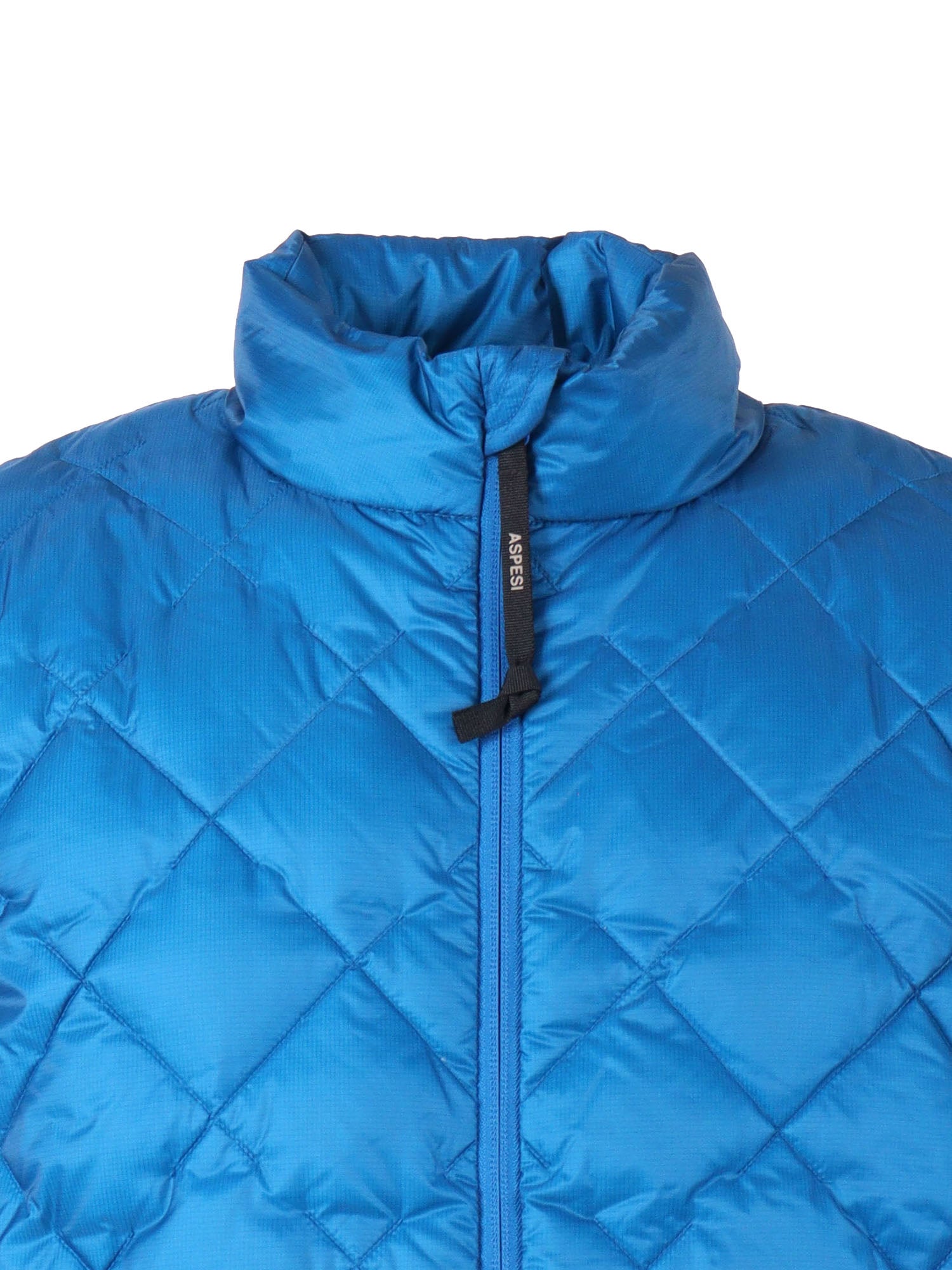 Man Vest Light Blue Polyamide Padded