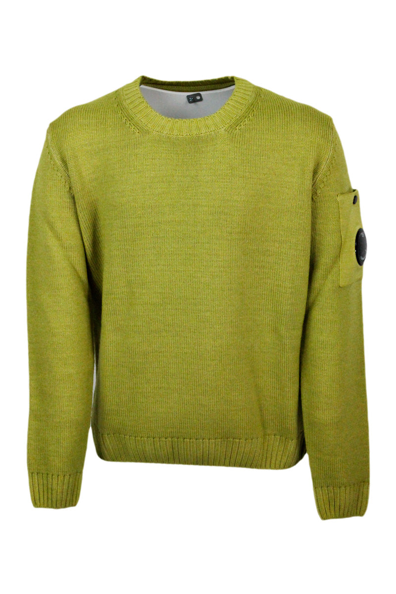 C.p. Company Sweaters Lime 100wv