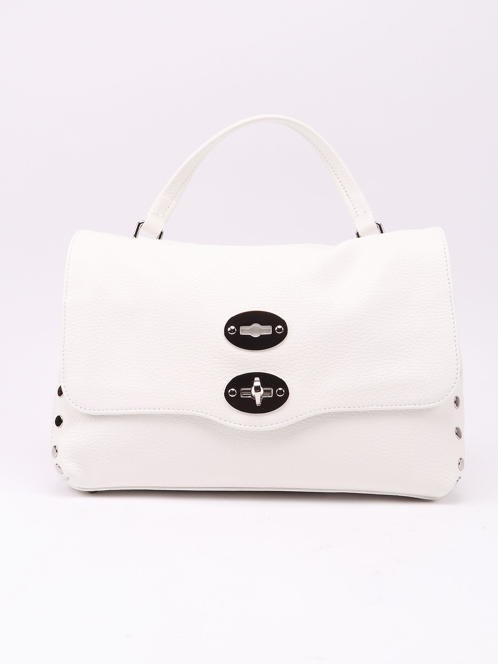 Postina Daily Giorno White Calf Leather Bag