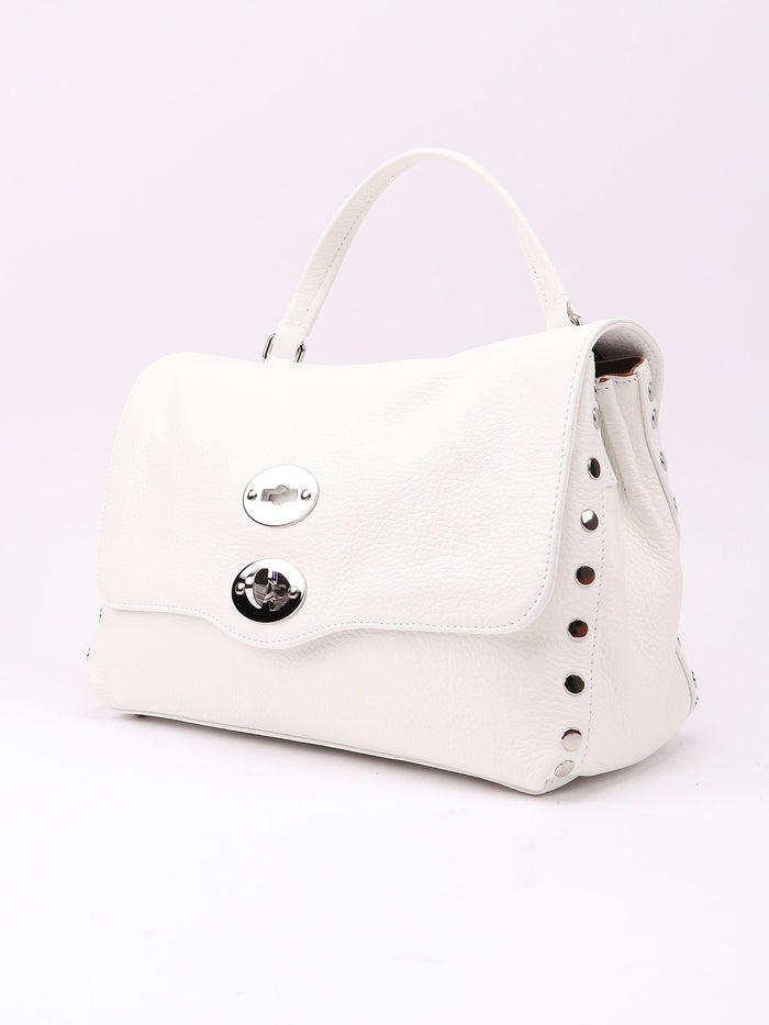 Postina Daily Giorno White Calf Leather Bag