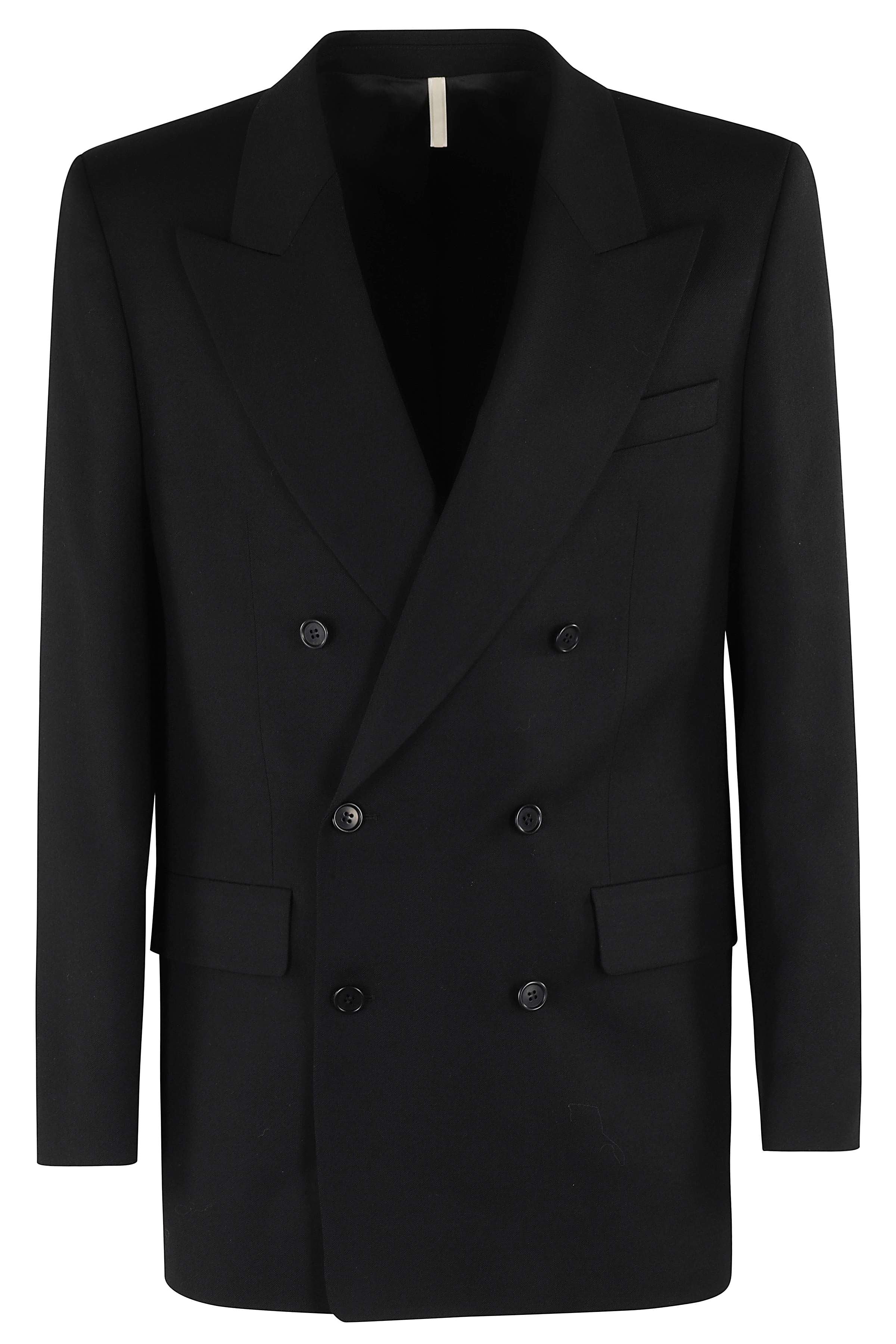 Db Blazer Black Lana Vergine Giacca
