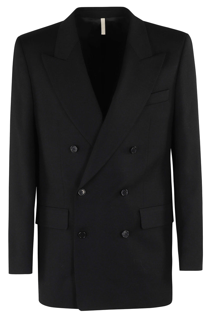 Db Blazer Black Lana Vergine Giacca