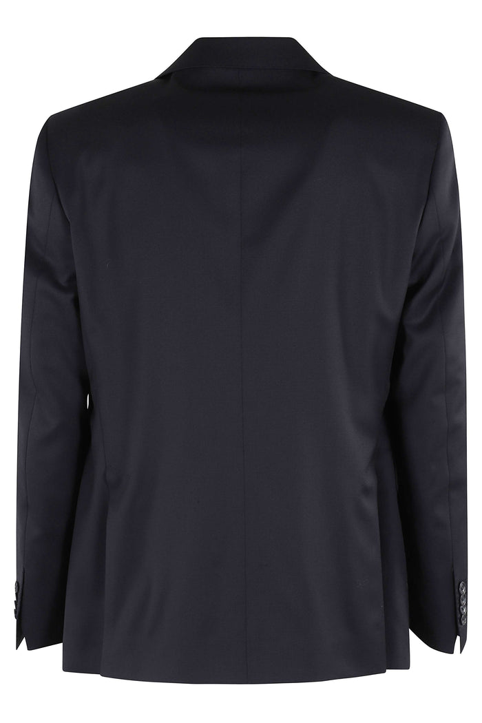 Abito Napoli + Gilet Lana Vergine Blue Super 110`s