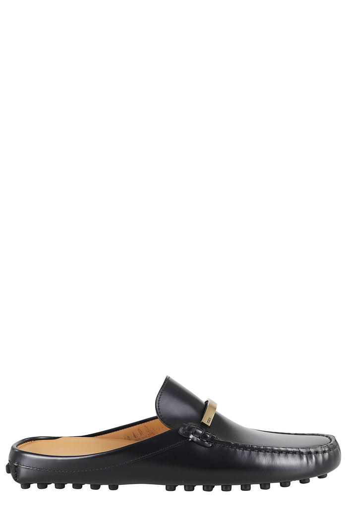 Gommino 22l Sabot Baretta Met Black Pelle Calzature