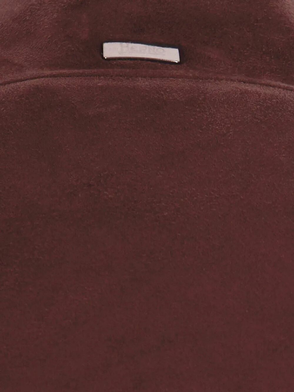 Woven Jacket Brown Polyester Elastane