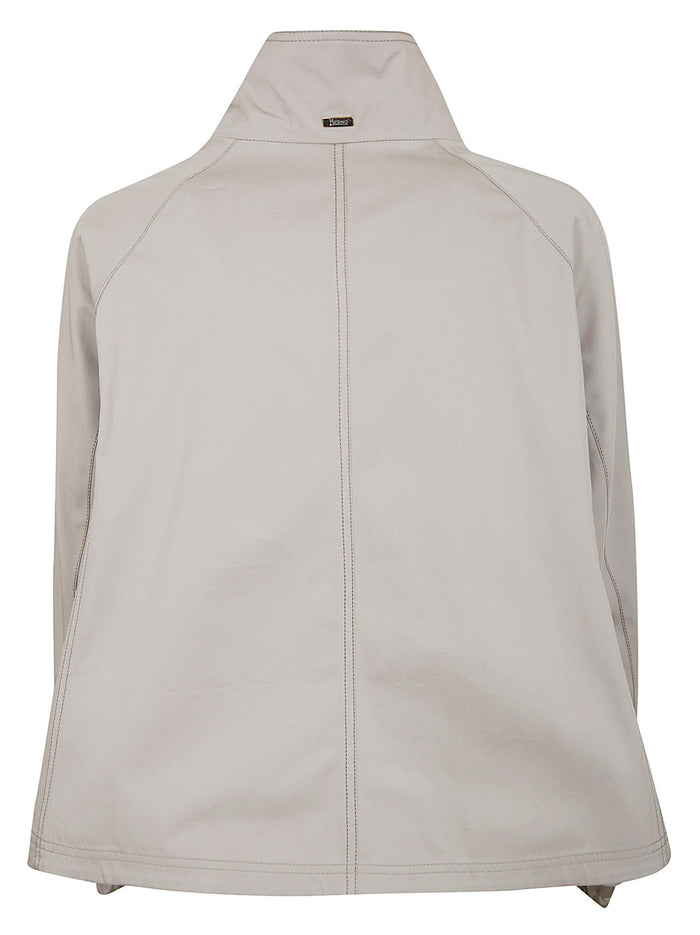 Padded Jacket Grey Giacca
