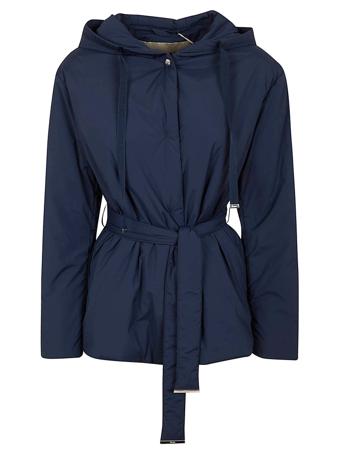 Padded Jacket Blue Giacca
