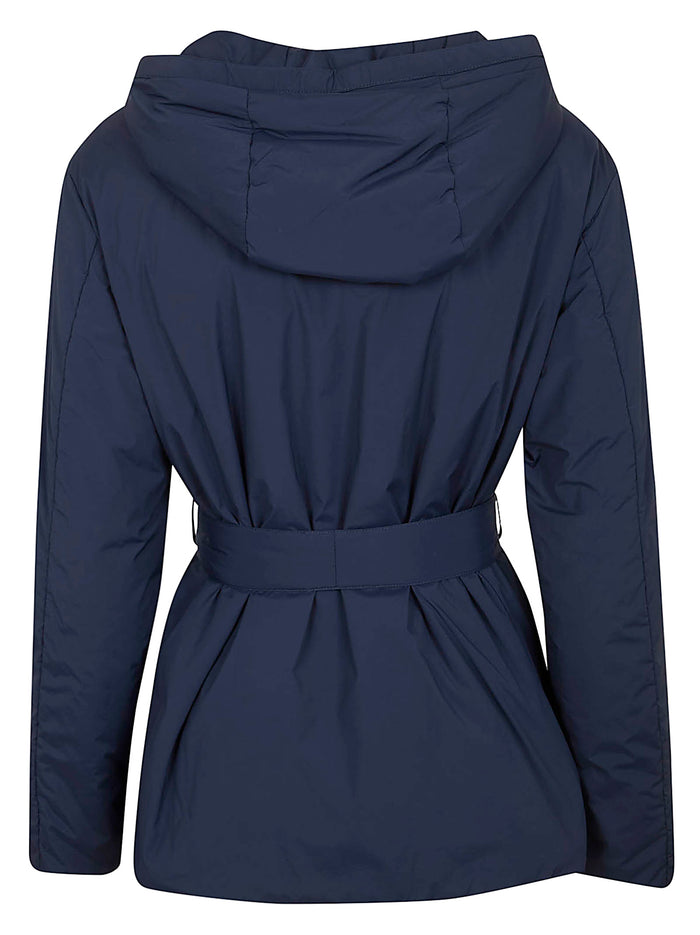 Padded Jacket Blue Giacca
