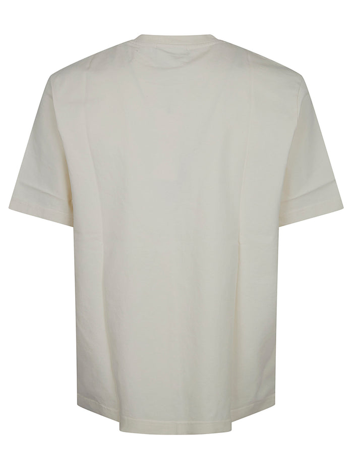 Maison Kitsuné Paris Comfort Tee-shirt Nude & Neutrals Organic Cotton T-shirt
