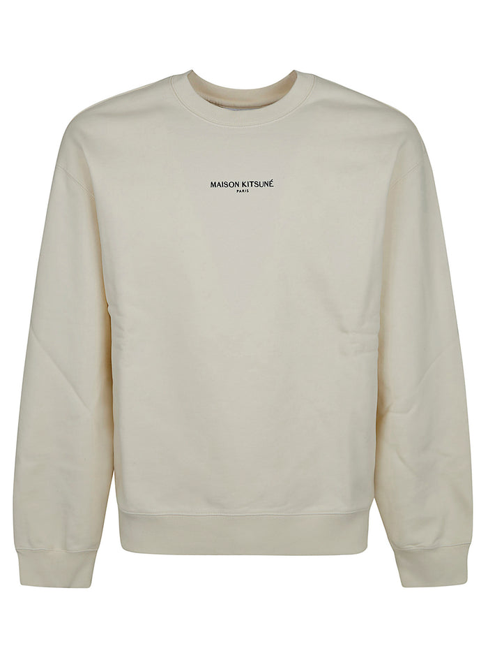 Maison Kitsuné Paris Comfort Sweatshirt Nude & Neutrals Maglia