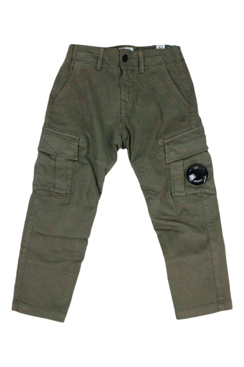 C.p. Company Trousers Green 98co 2 Ea