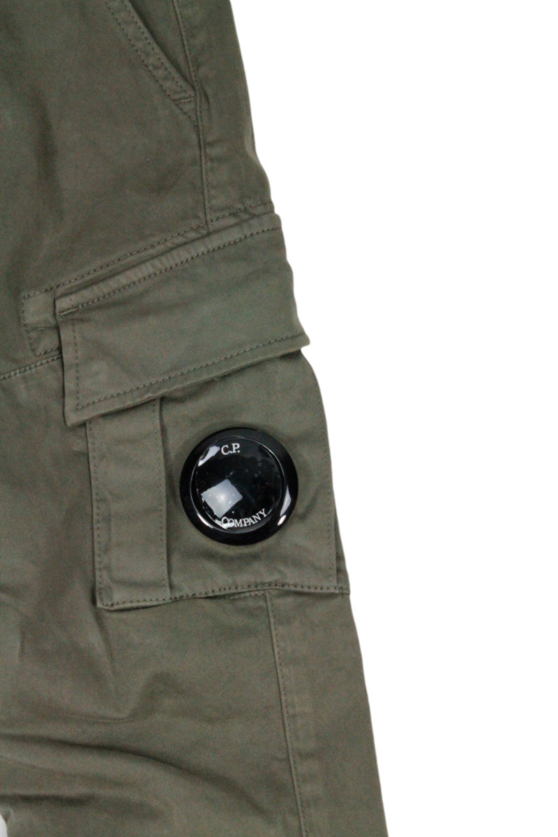 C.p. Company Trousers Green 98co 2 Ea
