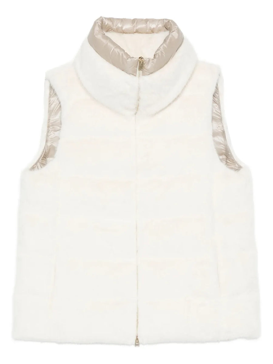 Herno Outer: Polyamide 100% gilet in white