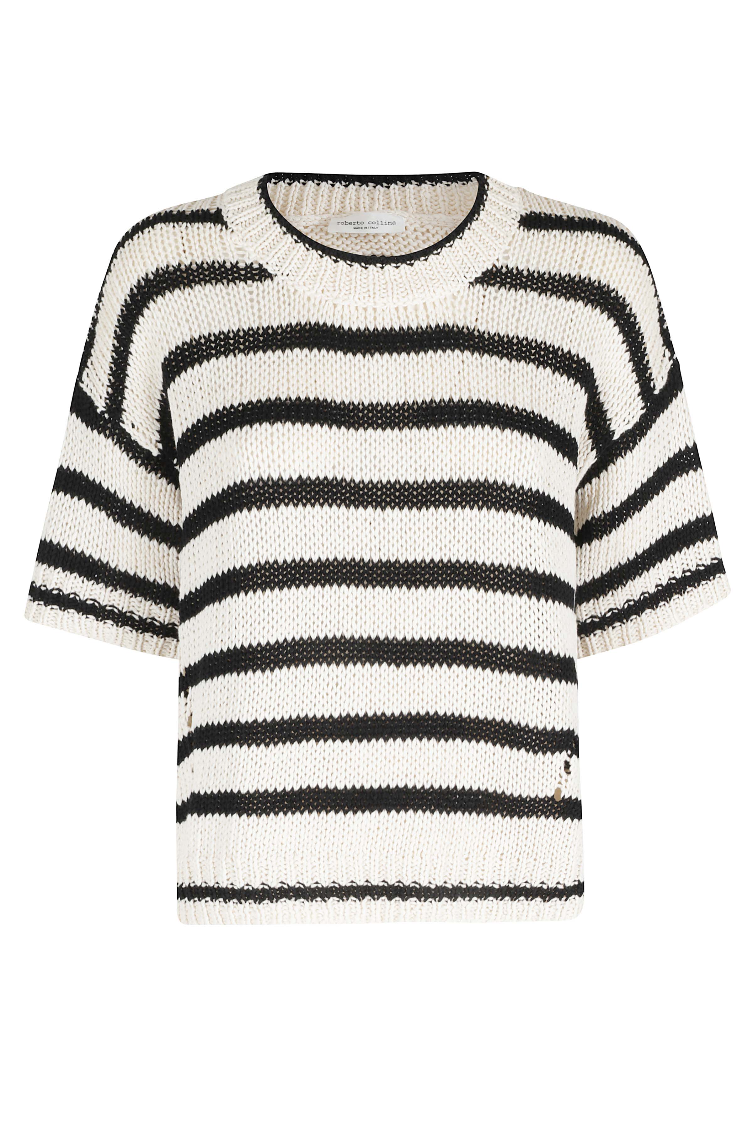 Girocollo Mc Riga Nude & Neutrals Cotone Maglia