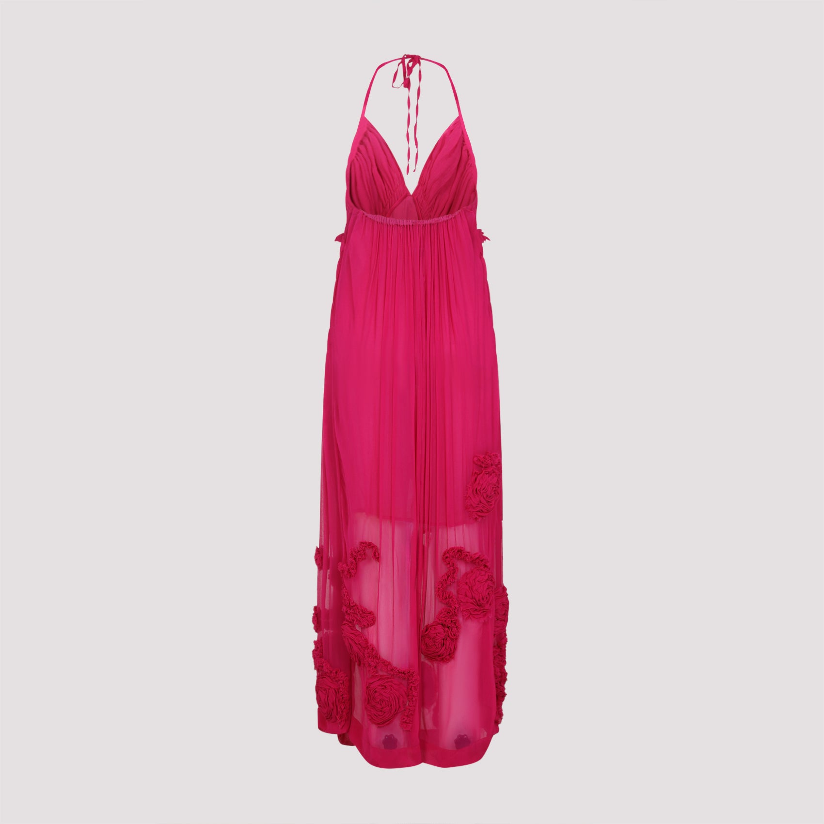 Drina Midi Dress Pink & Purple Viscose