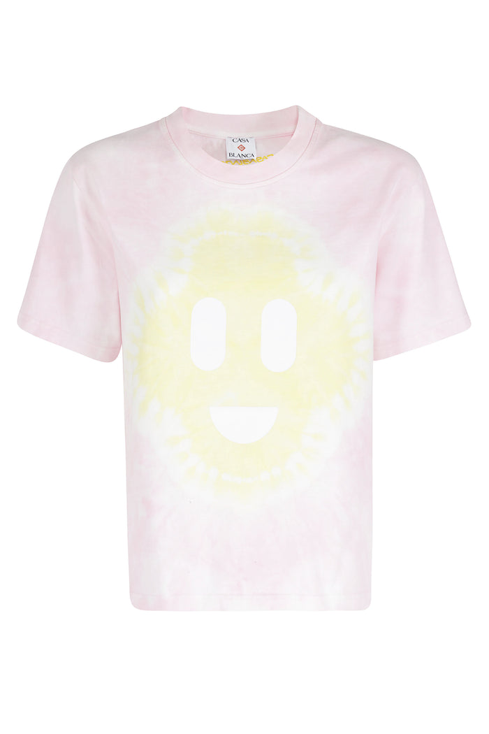 Classic Tee Pink & Purple Cotone T-shirt