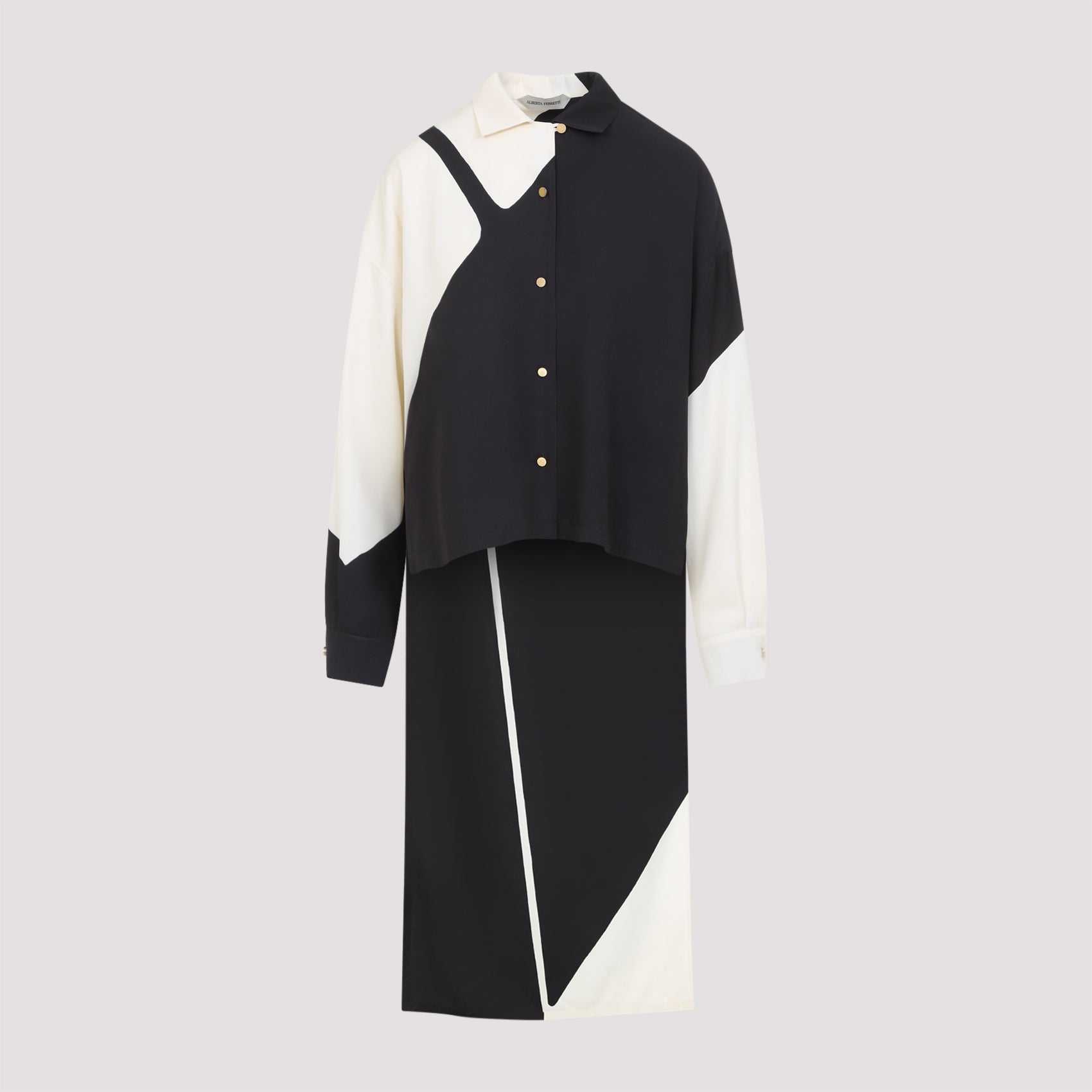 Twill Shirt Black Viscose