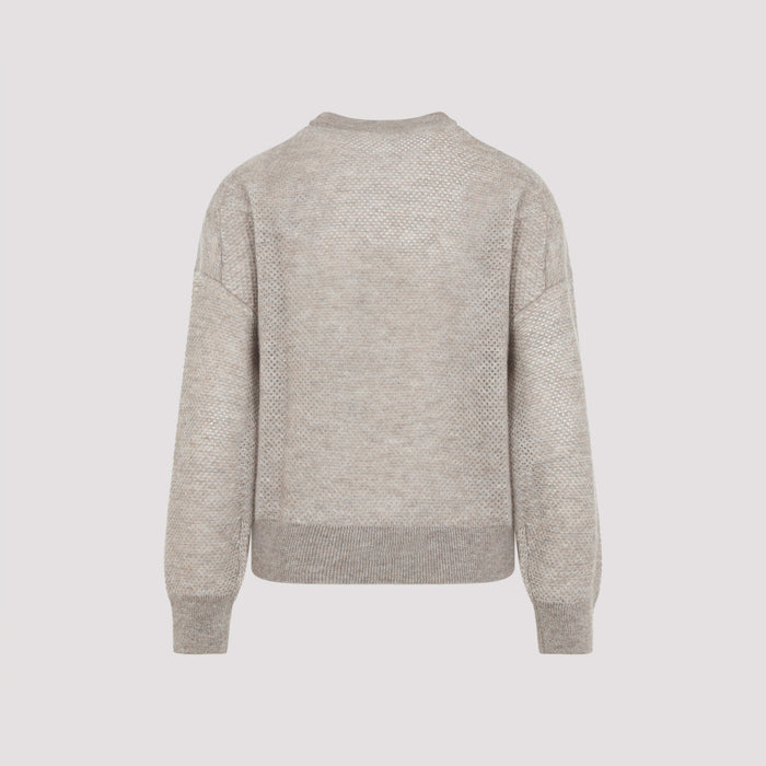 Sweater Soft Net Pullover Nude & Neutrals